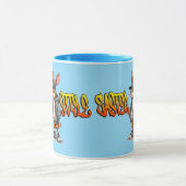 Easter Style – Street Bunny Design - caneca マグカップ (中央)