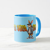 Easter Style – Street Bunny Design - caneca マグカップ (正面右)