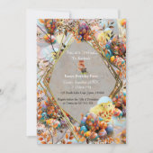 Easter Sunday Birthday Celebrations 招待状 (正面)