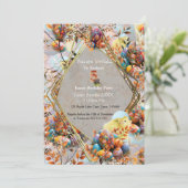 Easter Sunday Birthday Celebrations 招待状 (スタンド正面)