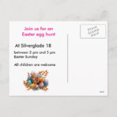 Easter Sunday Celebrations シーズンポストカード (裏面)