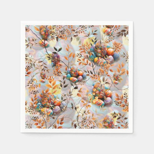 Easter Sunday Celebrations スタンダードカクテルナプキン (正面)