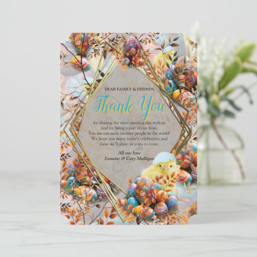 Easter Sunday Celebrations 招待状 (スタンド正面)