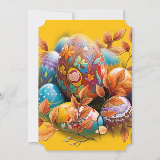 Easter Sunday Celebrations 招待状 (裏面)