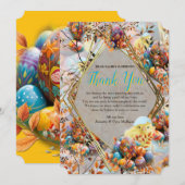 Easter Sunday Celebrations 招待状 (正面/裏面)