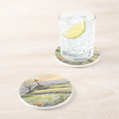 Easter sunrise art illustration コースター (側面)