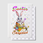 Easter Surprise ベラム紙招待状 (オフセット (招待状))