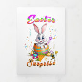 Easter Surprise 三つ折り案内状 (カバー)