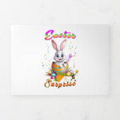 Easter Surprise 三つ折り案内状 (カバー)