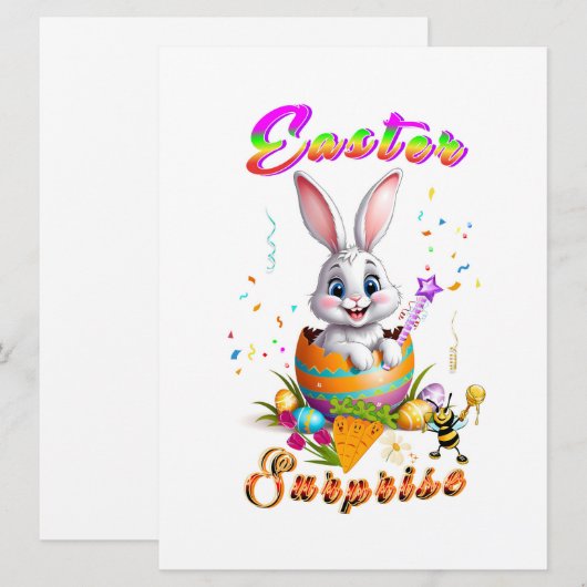 Easter Surprise 案内状 (正面/裏面)