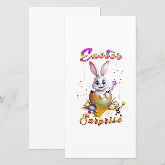 Easter Surprise 案内状 (正面/裏面)