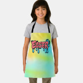 Easter Text Sublimation-61424 エプロン (インサイチュ)