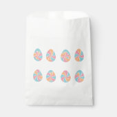 Easter Tie-Dye eggs mid-tone soft pattern フェイバーバッグ (正面)