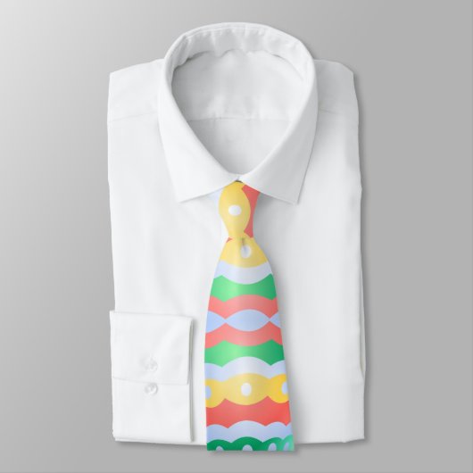 Easter Tie Easter Egg Art Necktie Easter Gifts ネクタイ (タイ)