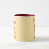 Easter Together – Sweet Bunny Family - caneca マグカップ (中央)
