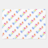 Easter Typography Wrapping Paper Set  ラッピングペーパーシート (正面)