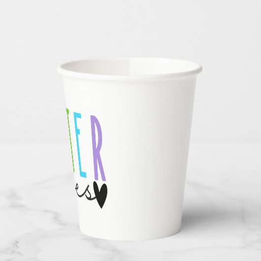 Easter Vibes 紙コップ (左)