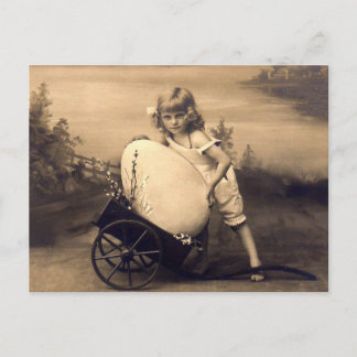 Easter vintage picture シーズンポストカード