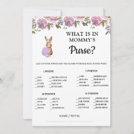 Easter What is in Mommy's Purse Baby Game Card カード