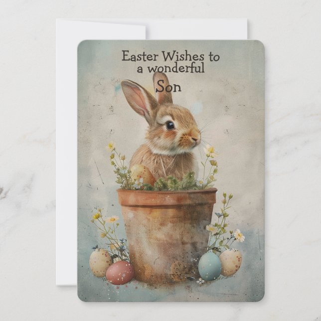 Easter Wishes to a Wonderful Son (正面)