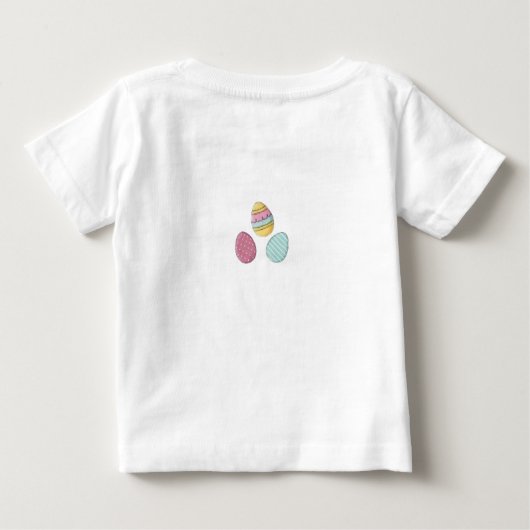 "Easter with Love" ベビーTシャツ (裏面)