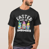 Easter With My Gnomies Easter Day Gnomes Tシャツ (正面)
