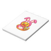 Easter Yellow Rubber Duck Cruise Ship Cruising Duc ノートパッド (回転)