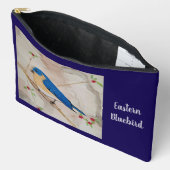 Eastern Bluebird アクセサリーポーチ (見開き)
