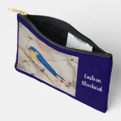 Eastern Bluebird アクセサリーポーチ (見開き)