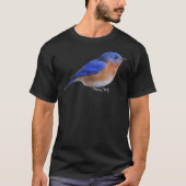 Eastern Bluebird   Tシャツ (正面)