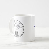 Eastern Classis E & R Mug, Logo with scripture  コーヒーマグカップ (正面左)