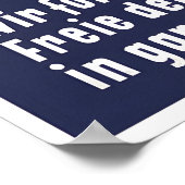 Eastern Germany Propaganda Poster Americans Go ポスター (角)