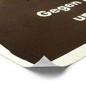 Eastern Germany Propaganda Poster FDGB 1st of May ポスター (角)