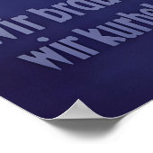 Eastern Germany Propaganda Poster Get out ポスター (角)