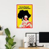 Eastern Germany Propaganda Poster Our solidarity ポスター (ホームオフィス)