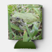 Eastern Grey Treefrog Nature Photography 缶クーラー (裏面)