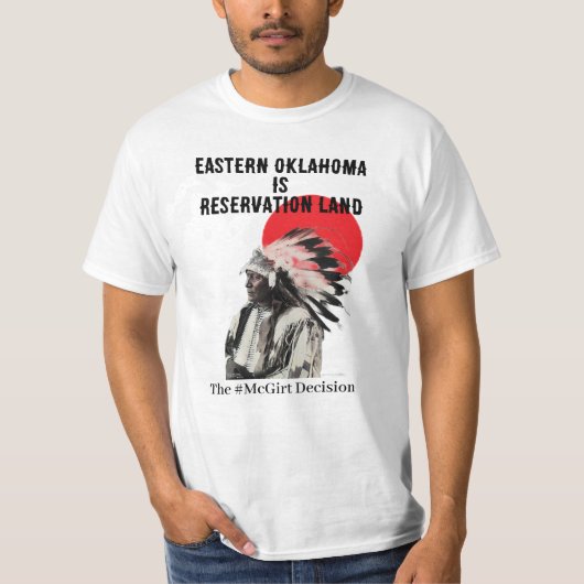 Eastern Oklahoma Is Reservation Land Men's Tシャツ (正面)