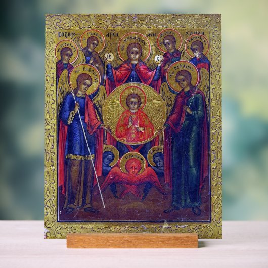 Eastern Orthodox Christianity Seven Archangels アクリルサイン (ニュートラル)