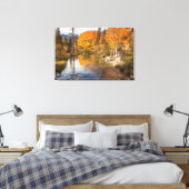 Eastern Sierra、Bishop Creek、California Outlet キャンバスプリント (インサイチュ (寝室))