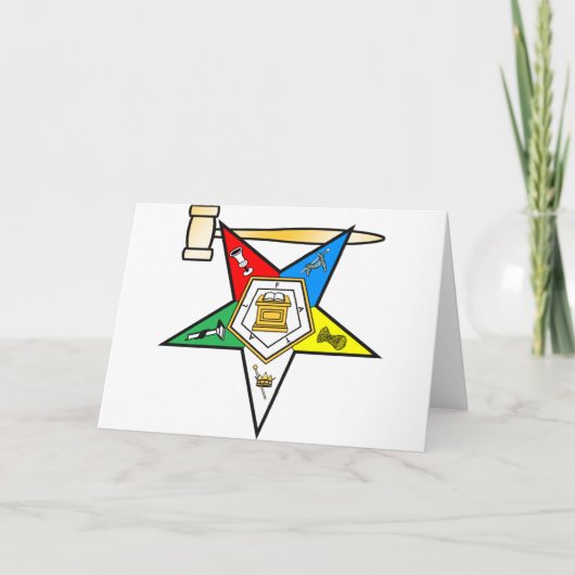 Eastern Star Past Matron items シーズンカード (正面)