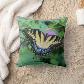 Eastern Tiger Swallowtail Butterfly クッション (ブランケット)