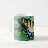 Eastern Tiger Swallowtail Butterfly コーヒーマグカップ (正面左)