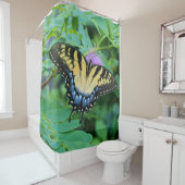 Eastern Tiger Swallowtail Butterfly シャワーカーテン (インサイチュ)