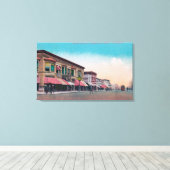 Eastern View from Hewitt AvenueEverett, WA キャンバスプリント (インサイチュ (ウッドフロア))