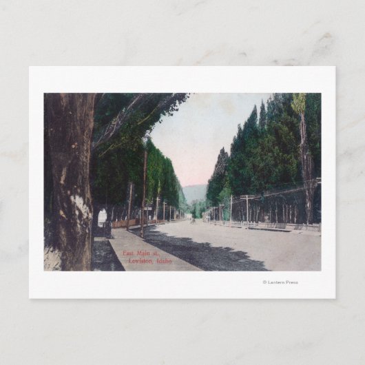 Eastern View on Main StreetLewiston, ID ポストカード (正面)
