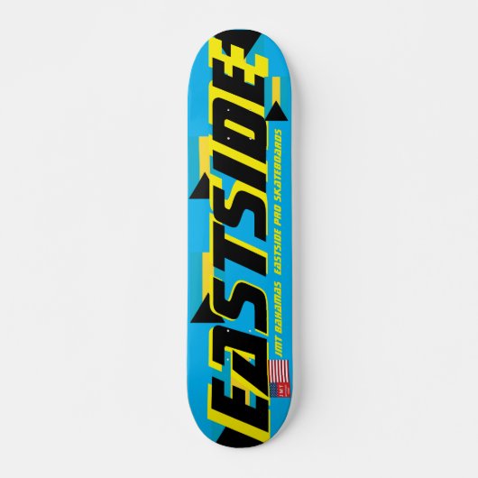 EASTSIDE JMT BAHAMAS 7 3/4" スケートボードデッキ (正面)