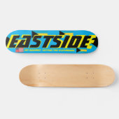 EASTSIDE JMT BAHAMAS 7 3/4"スケートボードデッキ スケートボード (横)