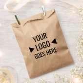 Easy Custom Corporate Business Logo フェイバーバッグ (クリップ留めされた状態)