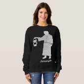 Easy Joseph Costume Christmas Pageant Live Nativit スウェットシャツ (正面フル)