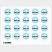 EASY, ME. Motivational Round Sticker ラウンドシール (シート)
